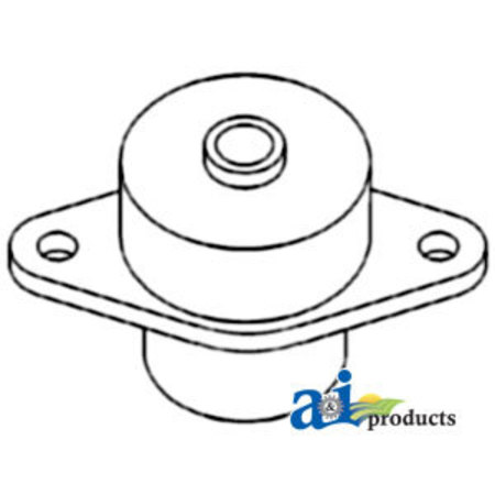 A & I PRODUCTS Insulator, Cab Mount 4.5" x3.8" x6.5" A-117722C4